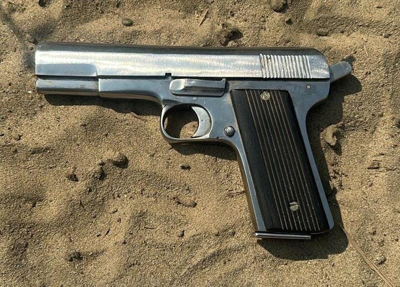 pistol recovered hosiarpur