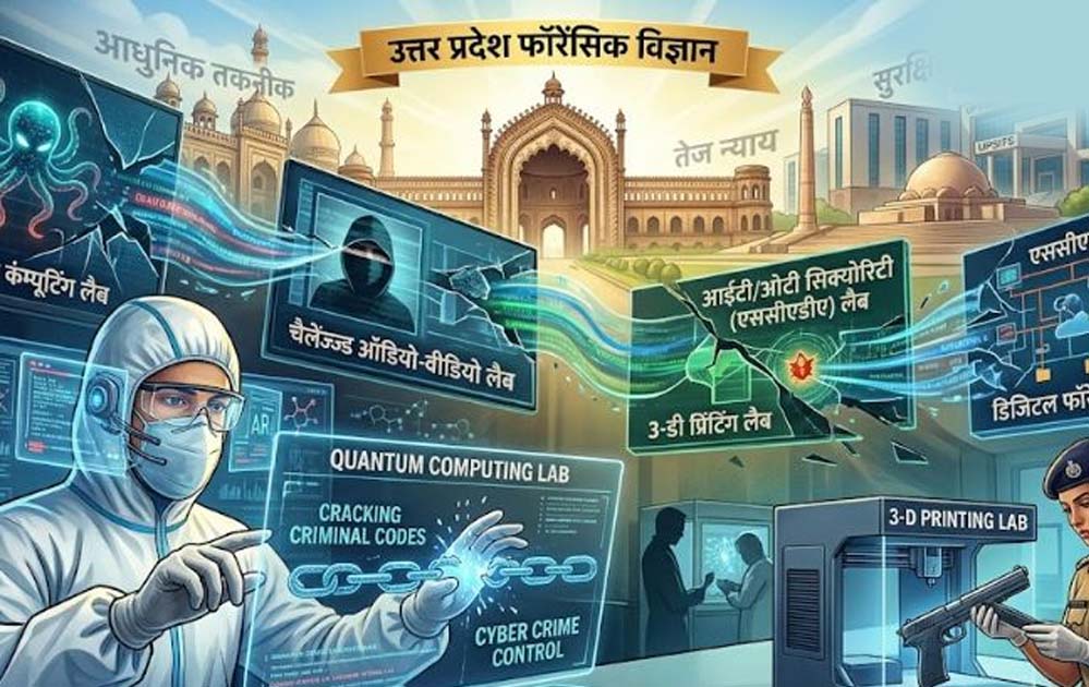 नई लैब्स से केसों के निस्तारण में आएगी तेजी और दोषियों को जल्द सजा दिलाने में मिलेगी मदद :सीएम योगी