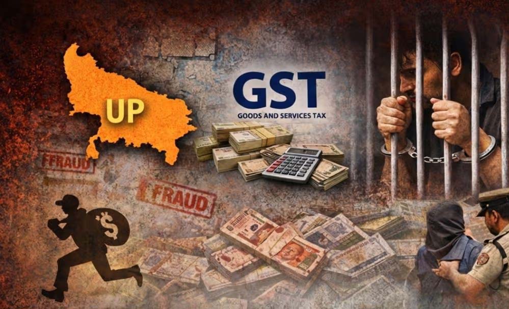यूपी में 200 करोड़ की GST धोखाधड़ी: एसटीएफ ने गुजरात से आरोपी को दबोचा