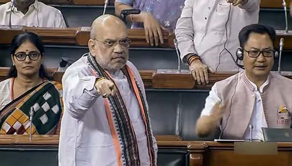 अमित शाह का सदन में हमला: ‘सपा मुस्लिम महिलाओं को दे दे टिकटें’, मुसलमानों के आरक्षण को बताया गैरसंवैधानिक
