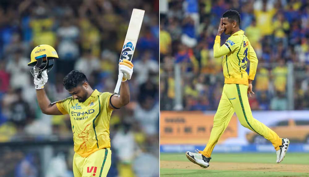 CSK की सबसे बड़ी जीत: संजू का शतक और अकील का ‘चौका’ बने जीत की वजह