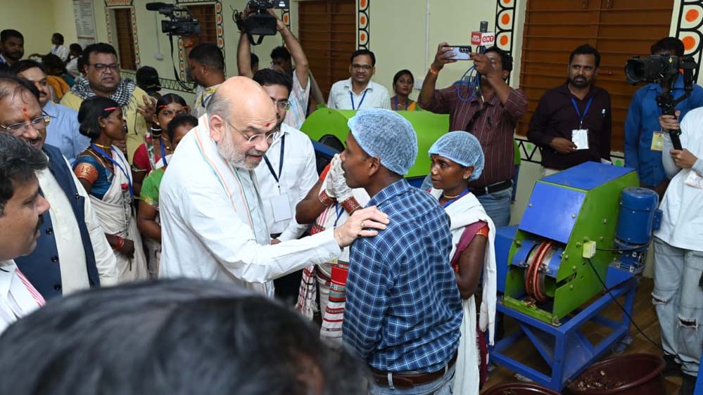 अब नक्सल प्रभावित नहीं रहा नेतानार.. जनता के दरवाजे तक पहुँच गयी डिजिटल सरकार-अमित शाह