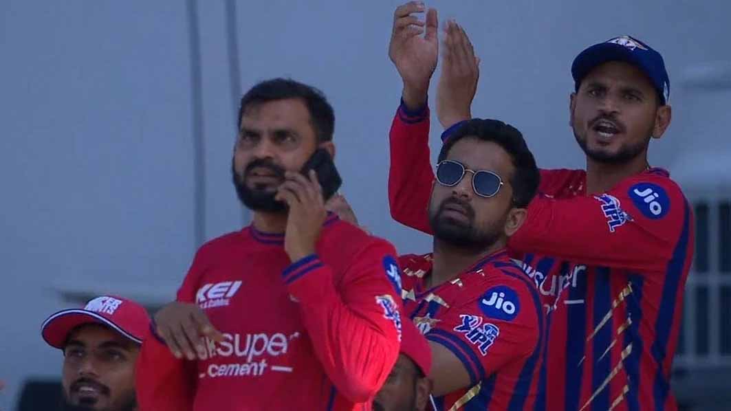 IPL Rules Violation? लखनऊ सुपर जायंट्स के सपोर्ट स्टाफ पर उठे सवाल