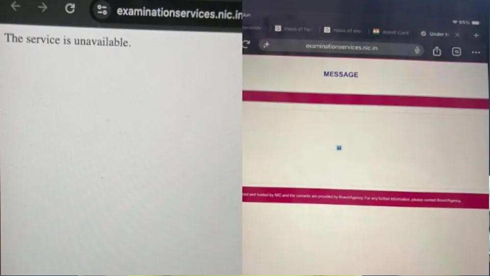 NEET री-एग्जाम से पहले बड़ी परेशानी, एडमिट कार्ड जारी होते ही वेबसाइट ने छोड़ा साथ