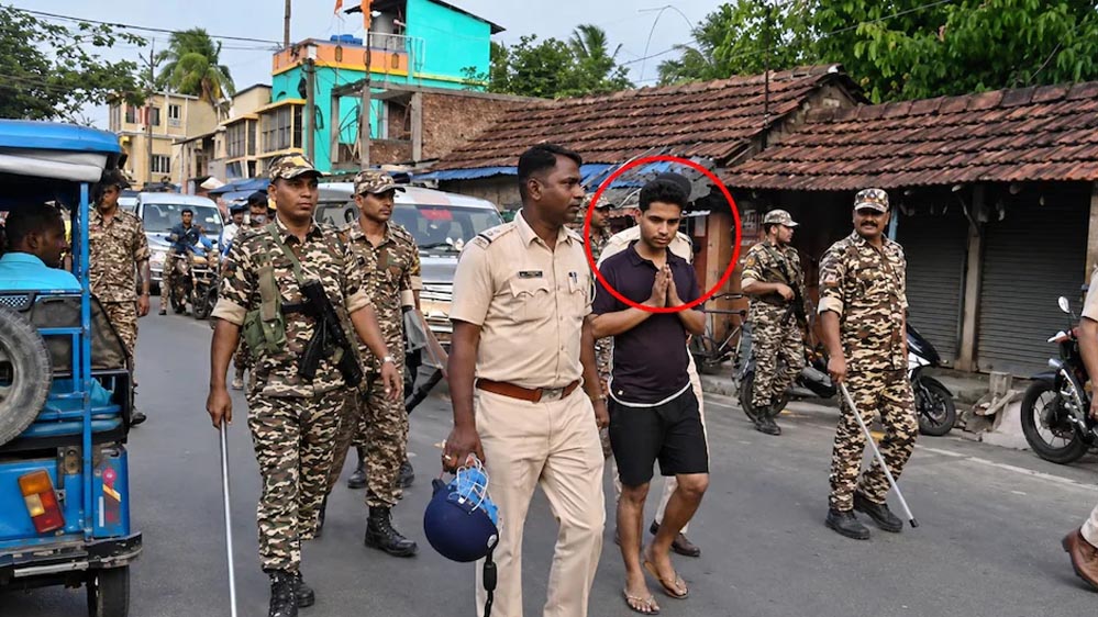 TMC नेता जहांगीर खान का एक और वीडियो सामने आया, रस्सी बंधी कमर और बदले तेवर बने चर्चा का विषय