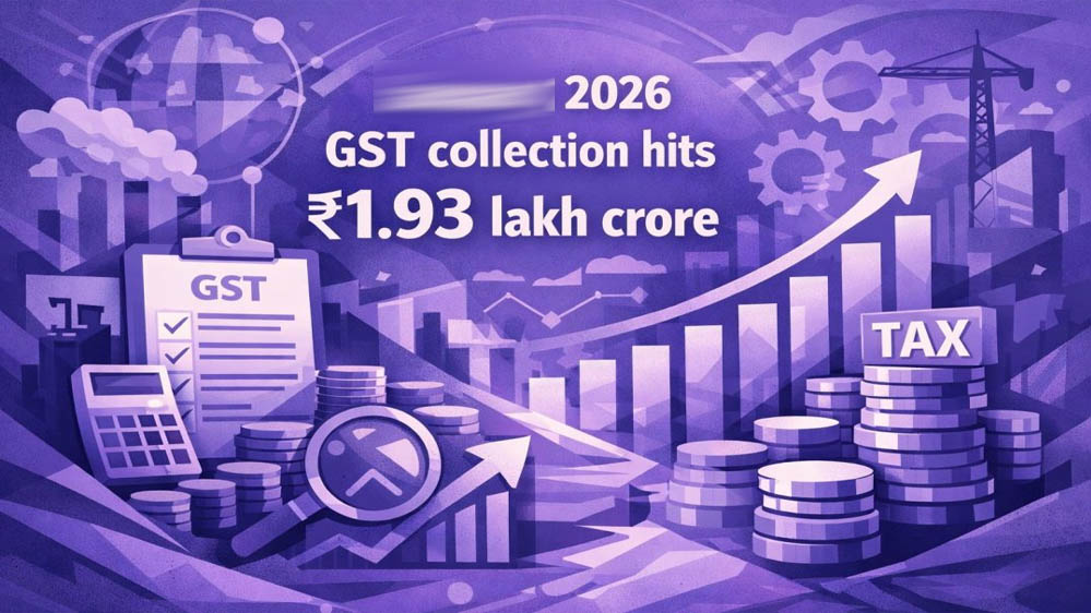 जून में GST से ₹1.94 लाख करोड़ की कमाई, सरकार का टैक्स कलेक्शन फिर रहा मजबूत