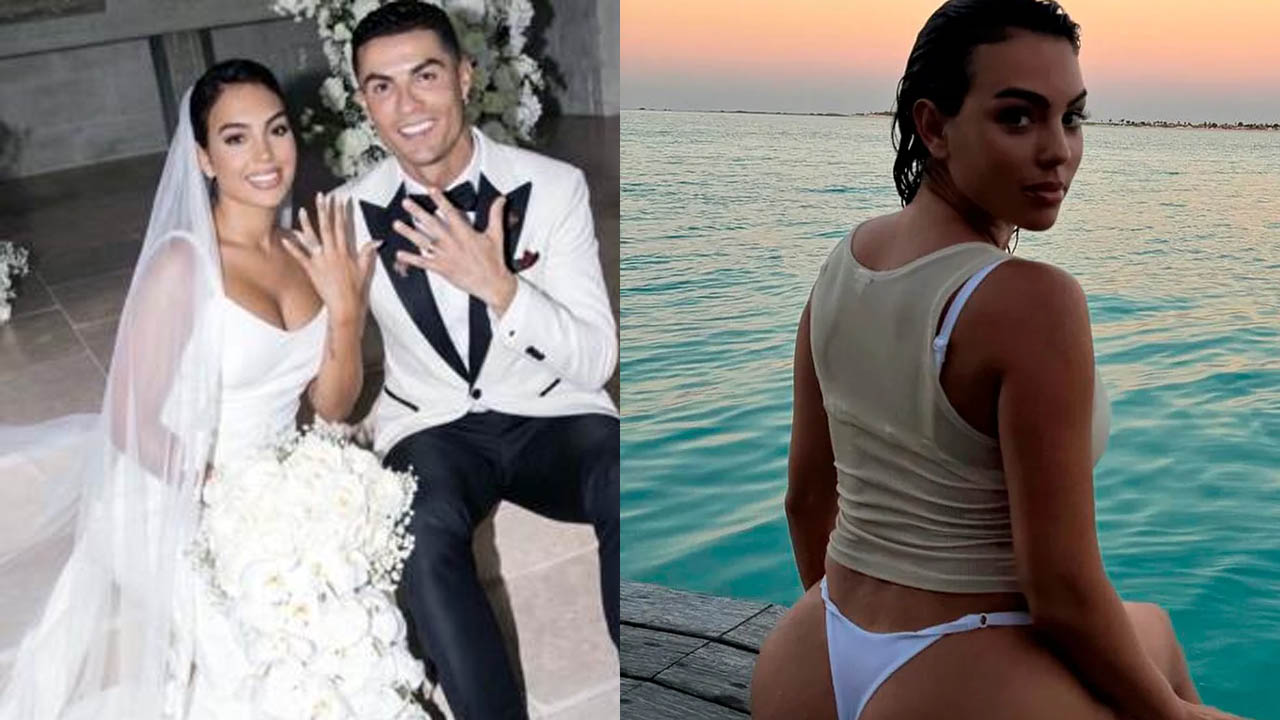 अरबपति Cristiano Ronaldo की शादी की तस्वीरें छाईं, 41 की उम्र में बने दूल्हा; 9 साल छोटी है दुल्हन