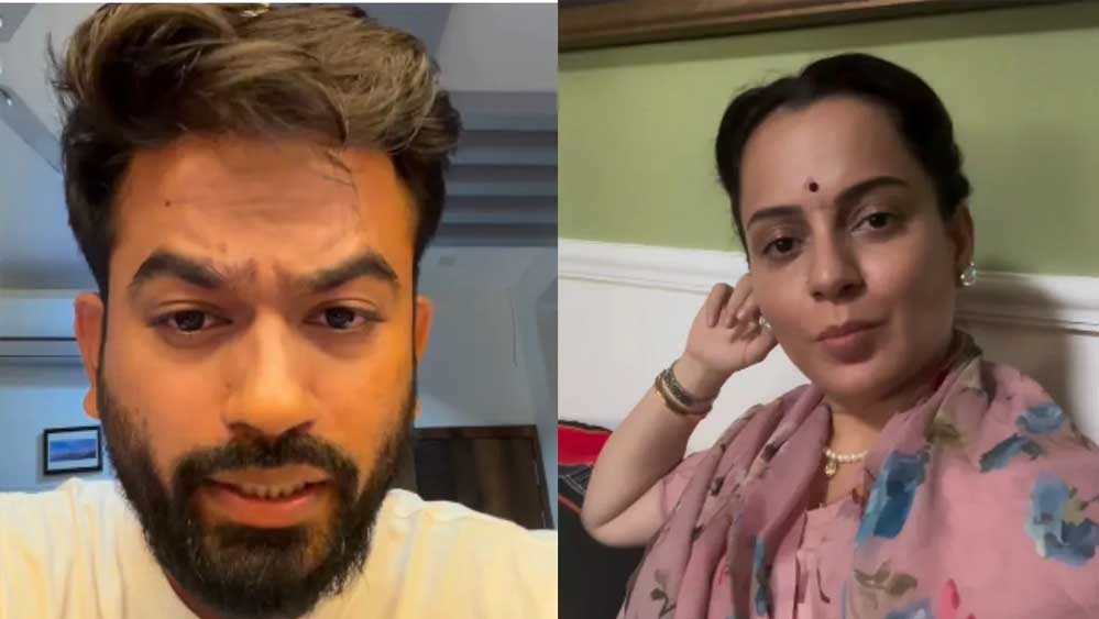 अभिजीत दिपके की अंग्रेजी पर कंगना का कटाक्ष, वीडियो में ली जमकर चुटकी
