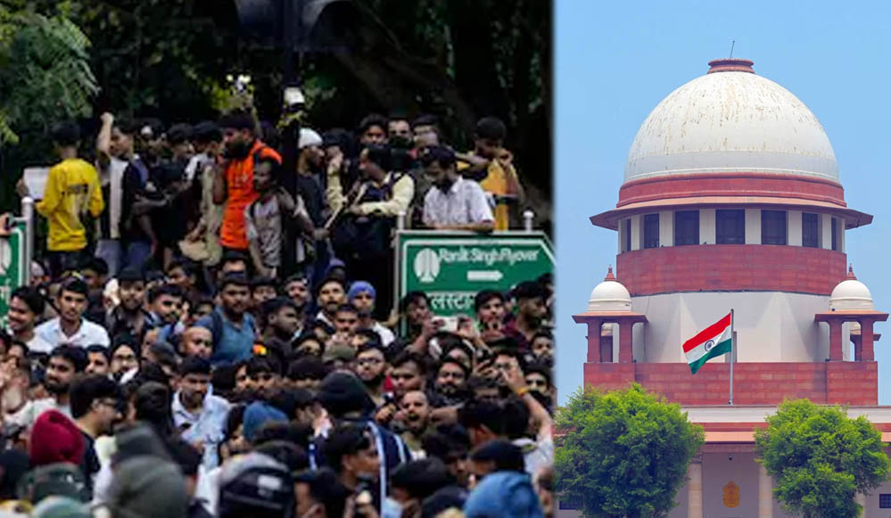 जंतर-मंतर प्रदर्शन पर सुप्रीम कोर्ट की अहम टिप्पणी, CJI बोले- युवाओं से संवाद बनाए रखना लोकतंत्र की जरूरत