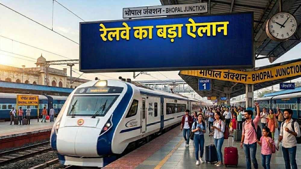 दशहरा-दिवाली पर ट्रेन यात्रियों के लिए खुशखबरी, भोपाल रूट पर चलेंगी स्पेशल ट्रेनें; जानें पूरी जानकारी