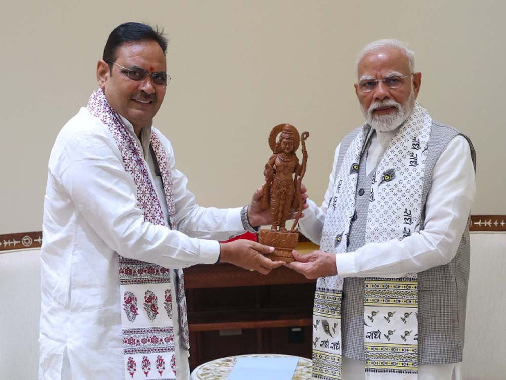 मुख्यमंत्री भजनलाल शर्मा ने PM मोदी से की 20 मिनट मुलाकात, राजस्थान की राजनीति में हलचल तेज