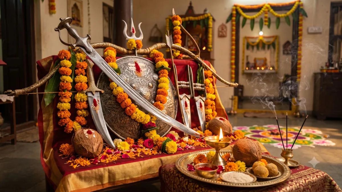 दशहरे पर शमी पूजन और शस्त्र पूजा क्यों होती है? जानें पौराणिक मान्यता और पूजा की विधि
