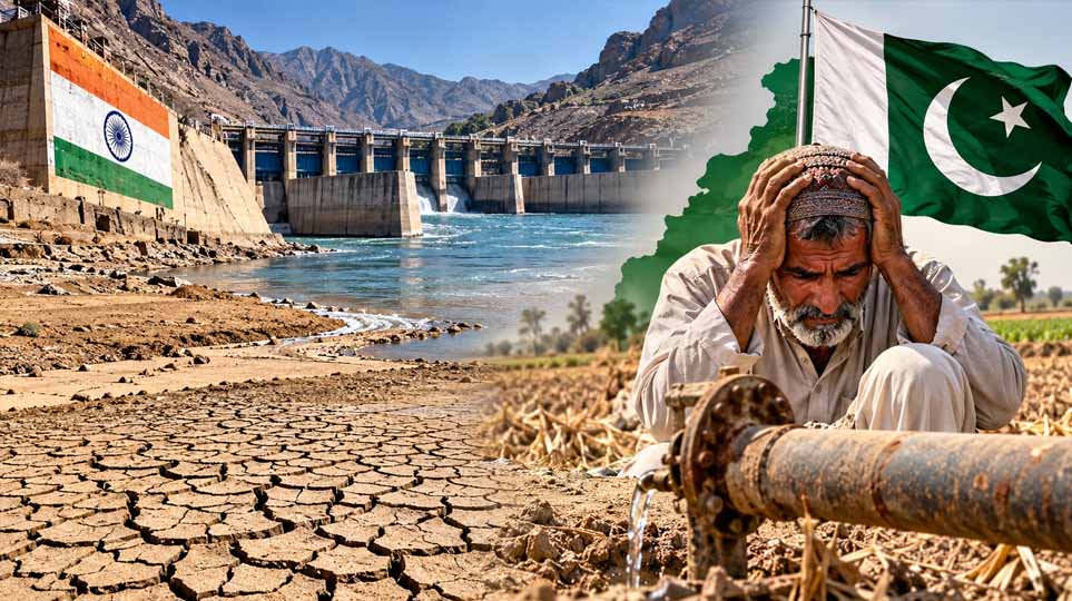 भारत पर आरोप लगाने वाले पाकिस्तान के सामने नई चुनौती, रबी फसलों के लिए 22% पानी की कमी की आशंका