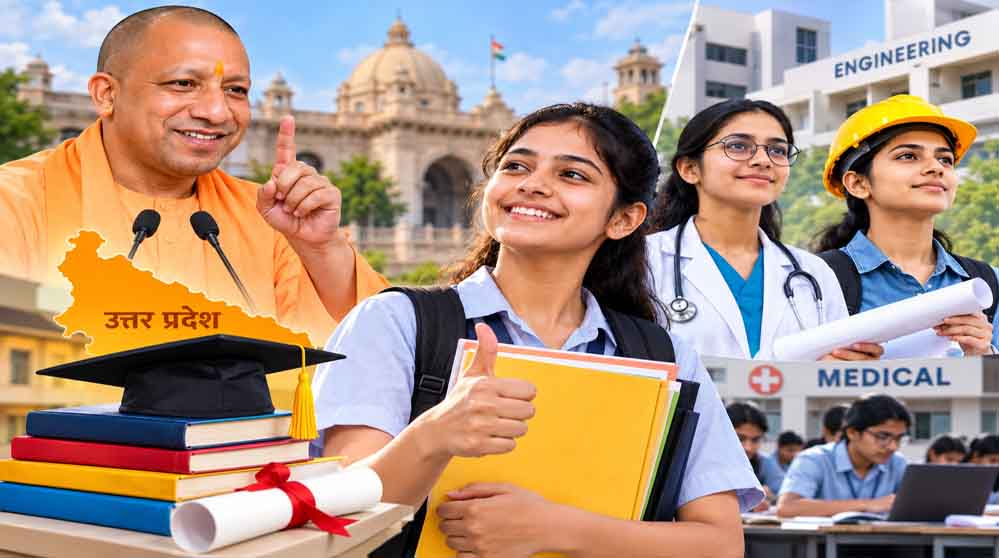 योगी सरकार की मुफ्त कोचिंग योजना, 10वीं के अंकों से डॉक्टर-इंजीनियर बनने का मौका