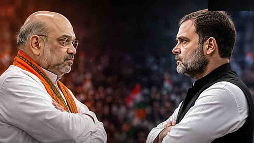 राहुल गांधी पर अमित शाह का तीखा कटाक्ष, बोले- ‘मुझे मालूम है आप मेरी आवाज नहीं सुन सकते
