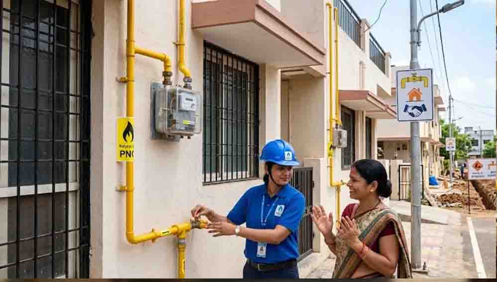 घर-घर पाइपलाइन से पहुंचेगी गैस, MP में अब तक 3.88 लाख PNG कनेक्शन स्थापित