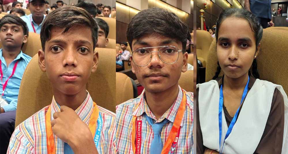 छात्रों ने कहा- सीएम योगी के हाथों स्वीकृति पत्र मिलना गौरव का पल