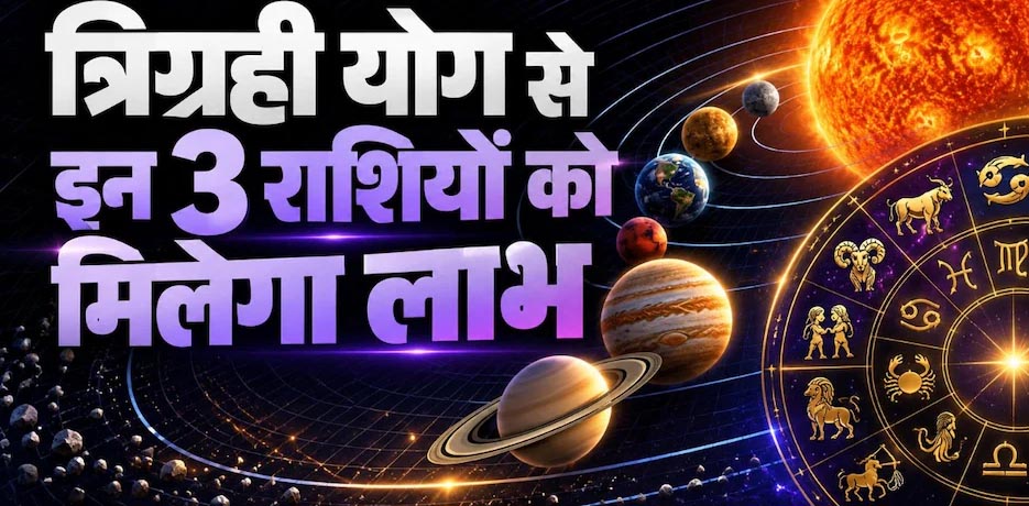 17 अक्टूबर को बनेगा त्रिग्रही योग, इन 3 राशियों की चमकेगी किस्मत; धन-करियर में होगा बड़ा लाभ