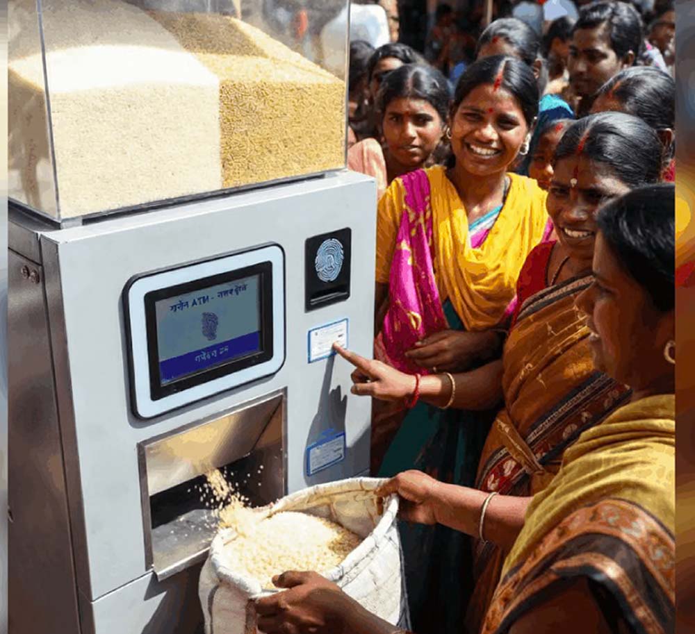 राशन लेने के लिए नहीं करना होगा इंतजार, CG में चावल ATM से मिलेगा अनाज