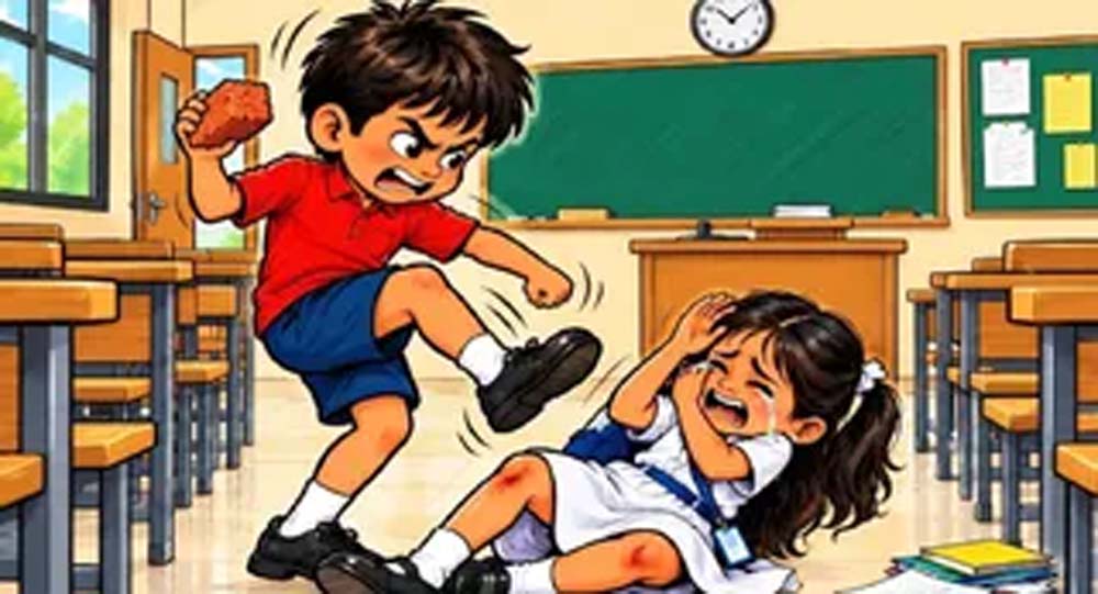हरियाणा के स्कूल में चौंकाने वाली घटना, तीसरी कक्षा के छात्र ने बच्ची को बेरहमी से पीटा