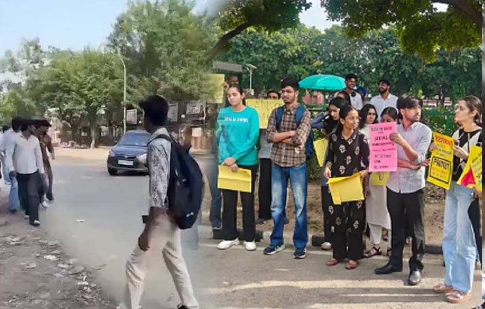 PU में गाड़ियों की आवाजाही से बढ़ी परेशानी, रोक नहीं लगी तो सड़कों पर उतरेंगे छात्र