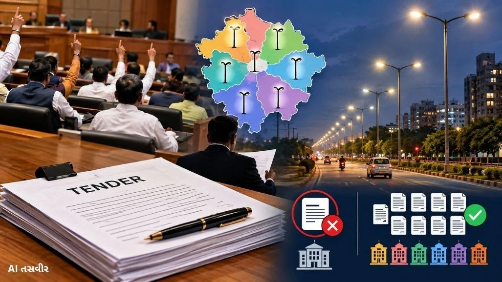 स्ट्रीट लाइट टेंडर की प्री-बिड में अहमदाबाद को अंधेरे में डालने वाली सीट्टालुम समेत 20 कंपनियों ने अनुभव की शर्तों में ढील दी